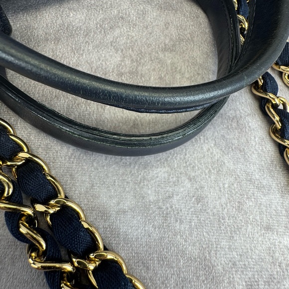 Chanel Denim Deauville Large Denim Tote Bag - Picture 10 of 16